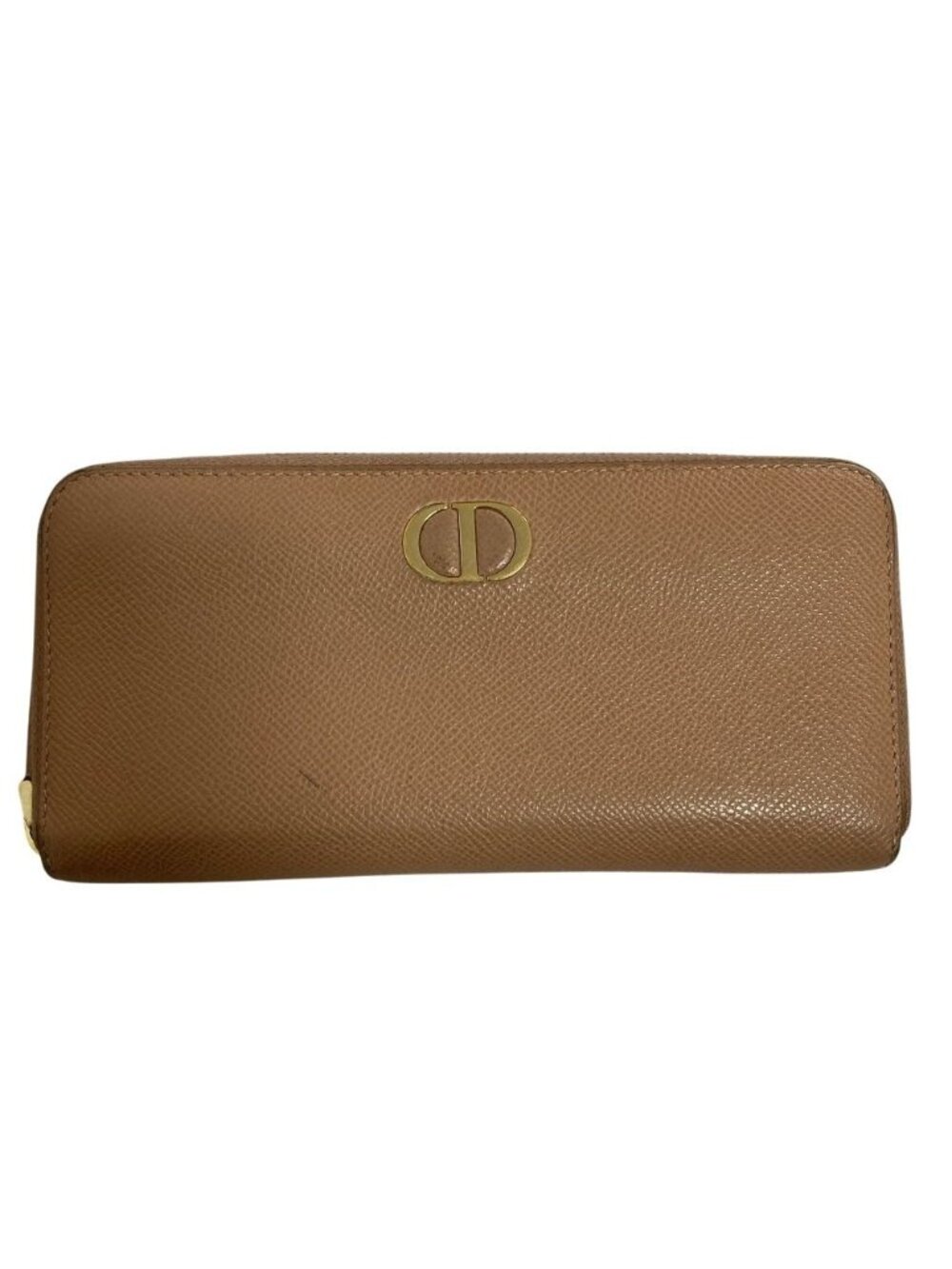 Dior 30 Montaigne Leather Wallet Beige